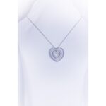 chimento - collierino cuore oro bianco e brillanti