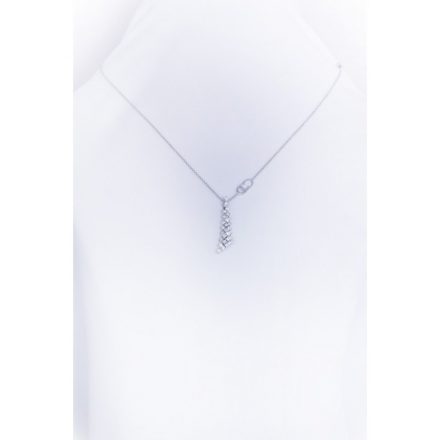 chimento - collierino oro bianco e brillanti