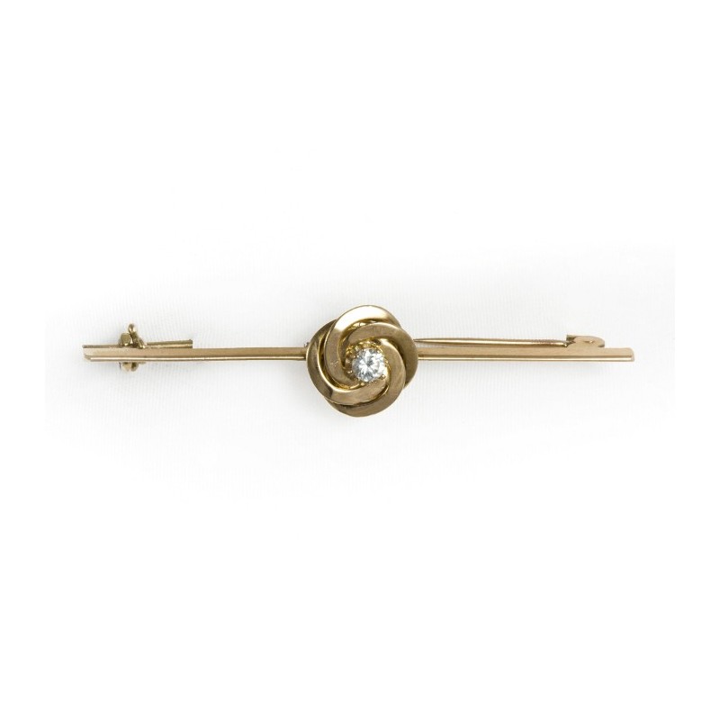 spilla d'epoca in oro