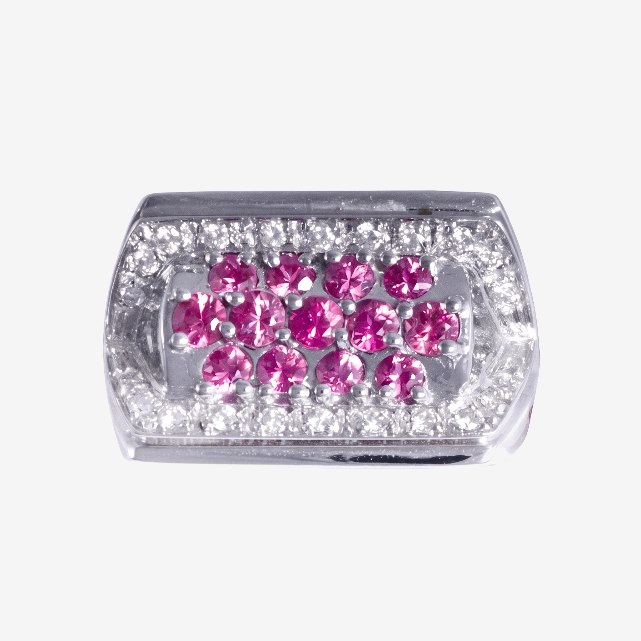 anello zaffiro rosa
