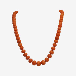 COLLIER ANTICO DI CORALLI MEDITERRANEI