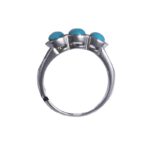 anello Recarlo con turchese ZM958/1B