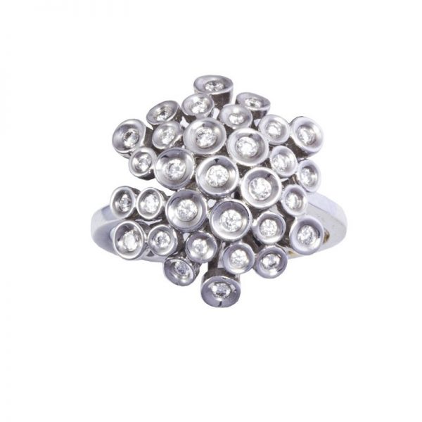 anello Recarlo con brillanti ZR 111/1B