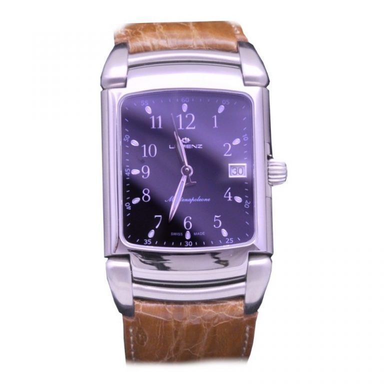 Buccellati Orecchini New Accutron Coccodrillo Grano Verde Firmato