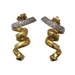 orecchini in oro e brillanti