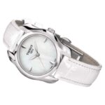 orologio donna Tissot in pelle bianco